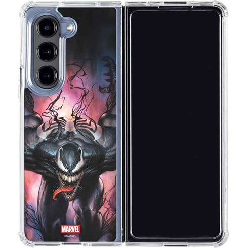 Marvel Venom Absolute Carnage by Adi Granov Galaxy Z Fold5 5G Clear Case